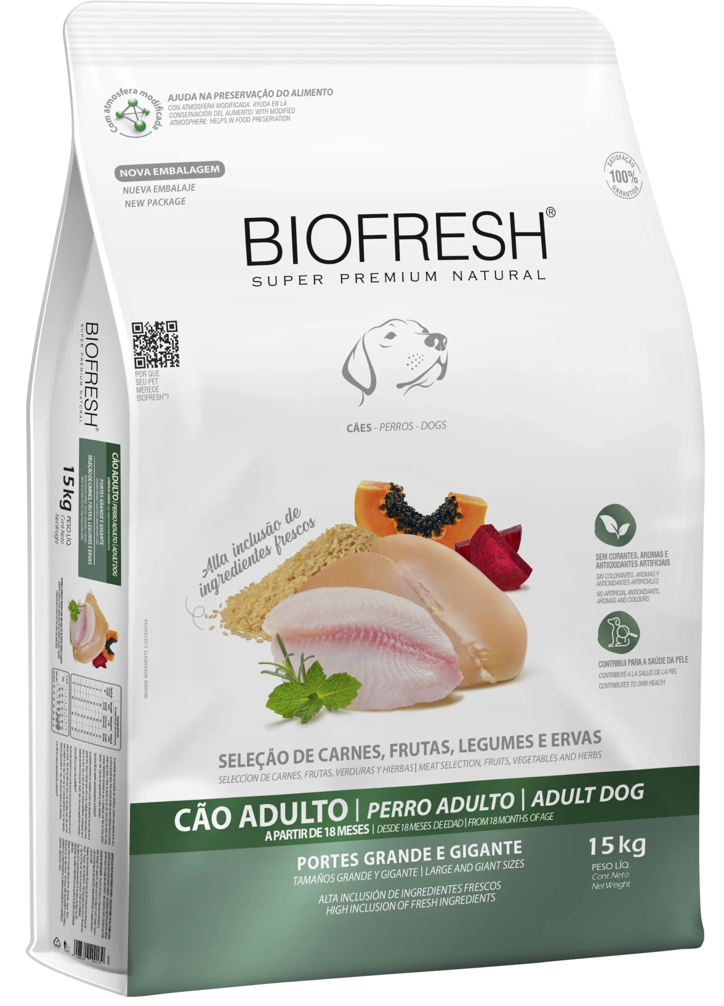 Biofresh Adulto Raza Grande 15kg - Lavakan