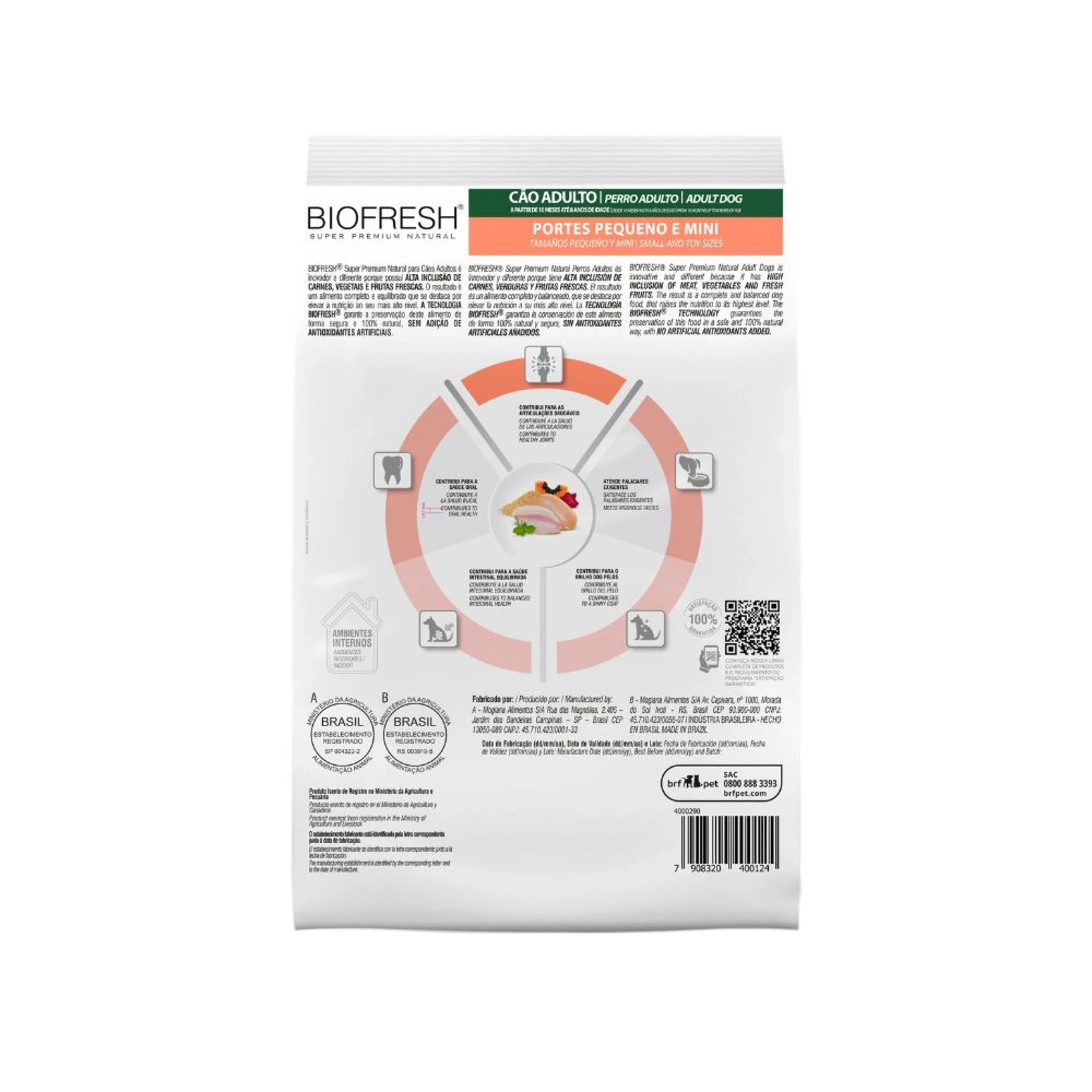 Biofresh Adulto Raza Pequeña x 15 Kg - Lavakan