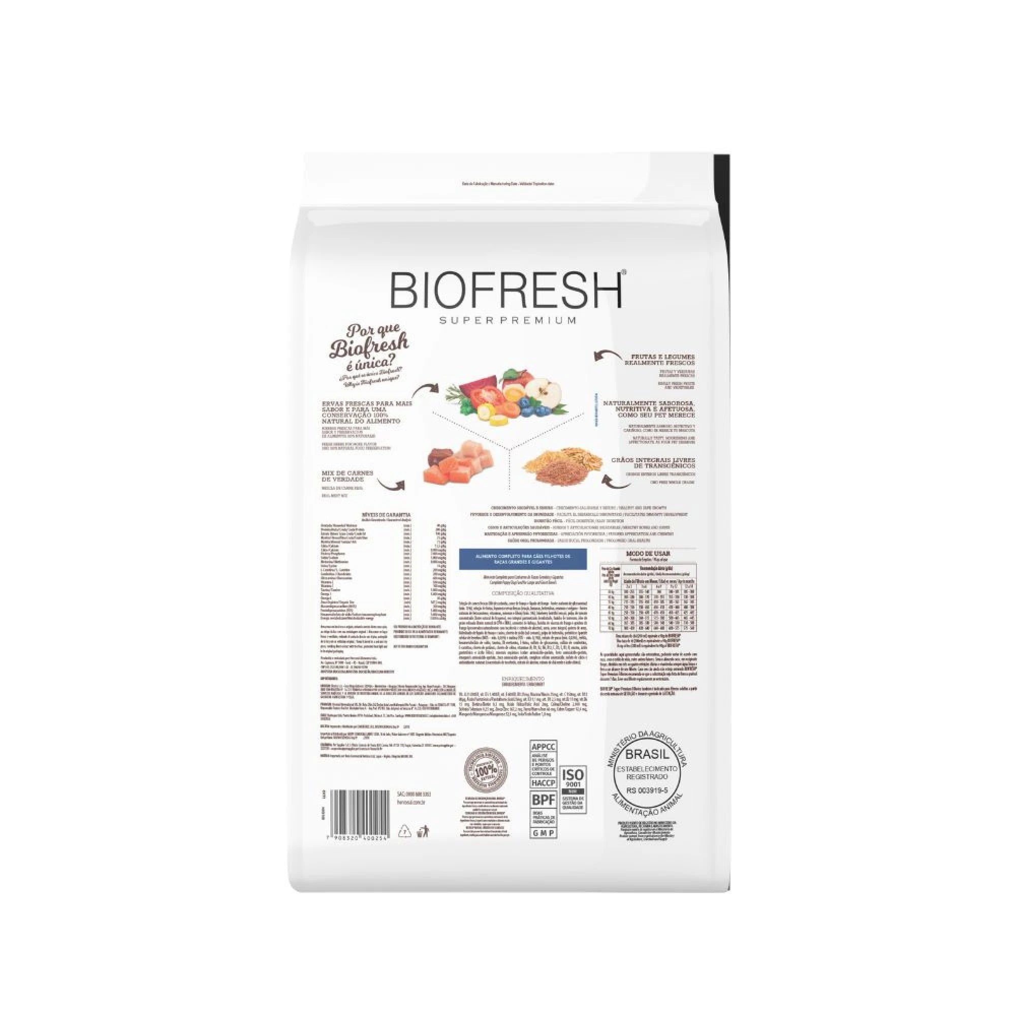 Biofresh Cachorro raza Pequeña Sabor Mix De 10 Kg - Lavakan